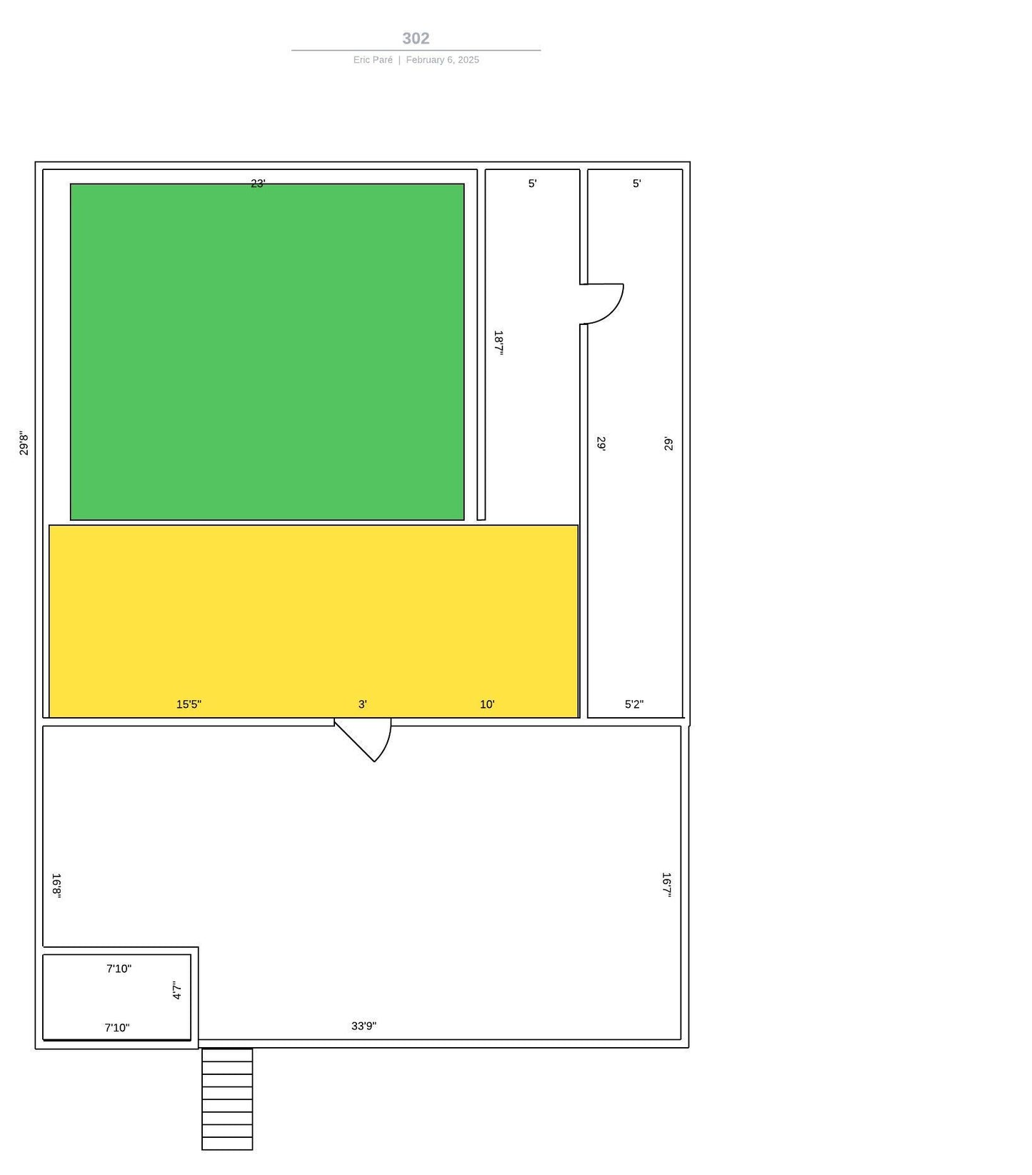 White cyclorama - photography / videography studio in Montréal (Plateau Mont-Royal)