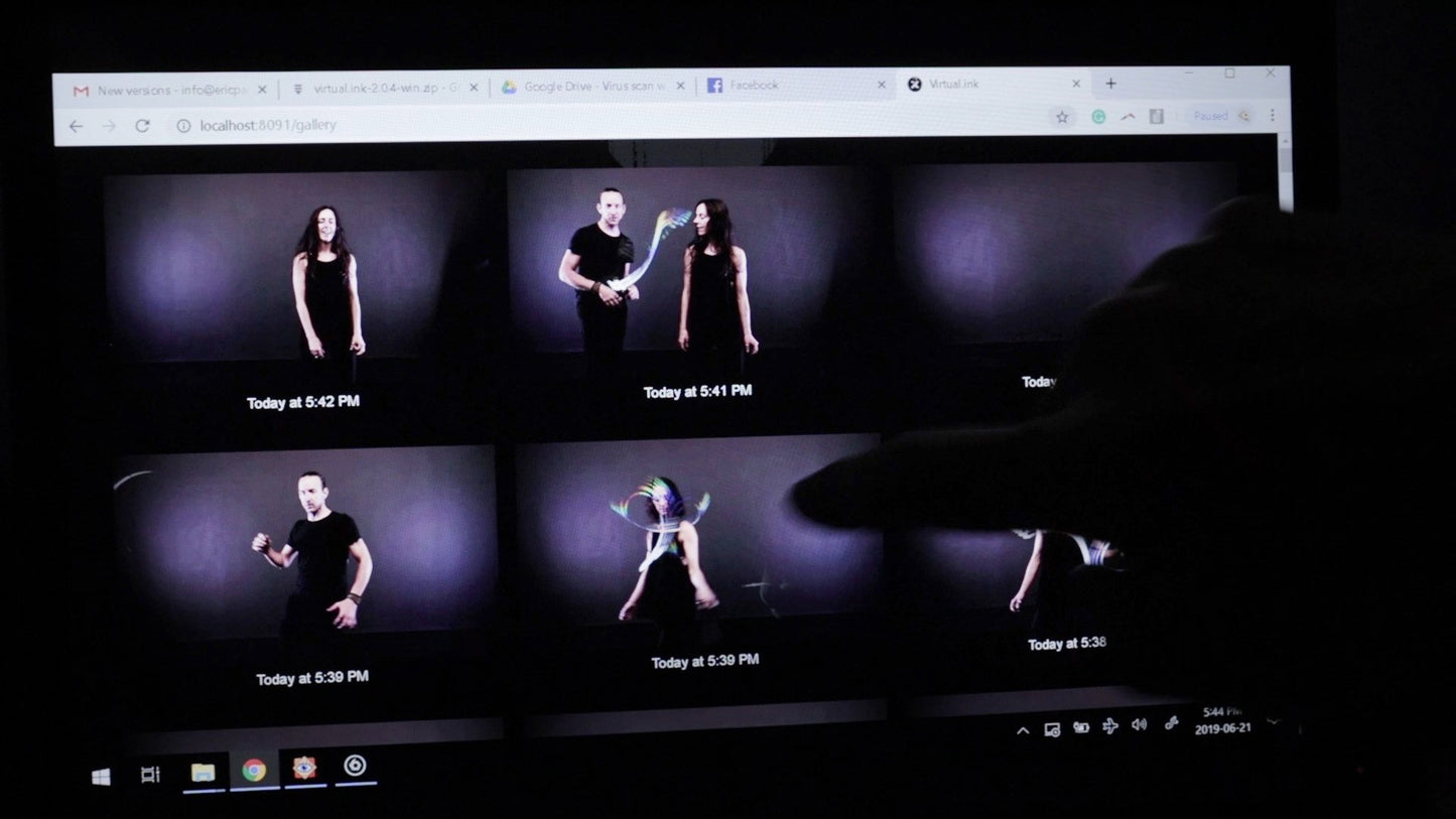 Virtual.ink - real-time video light-painting software
