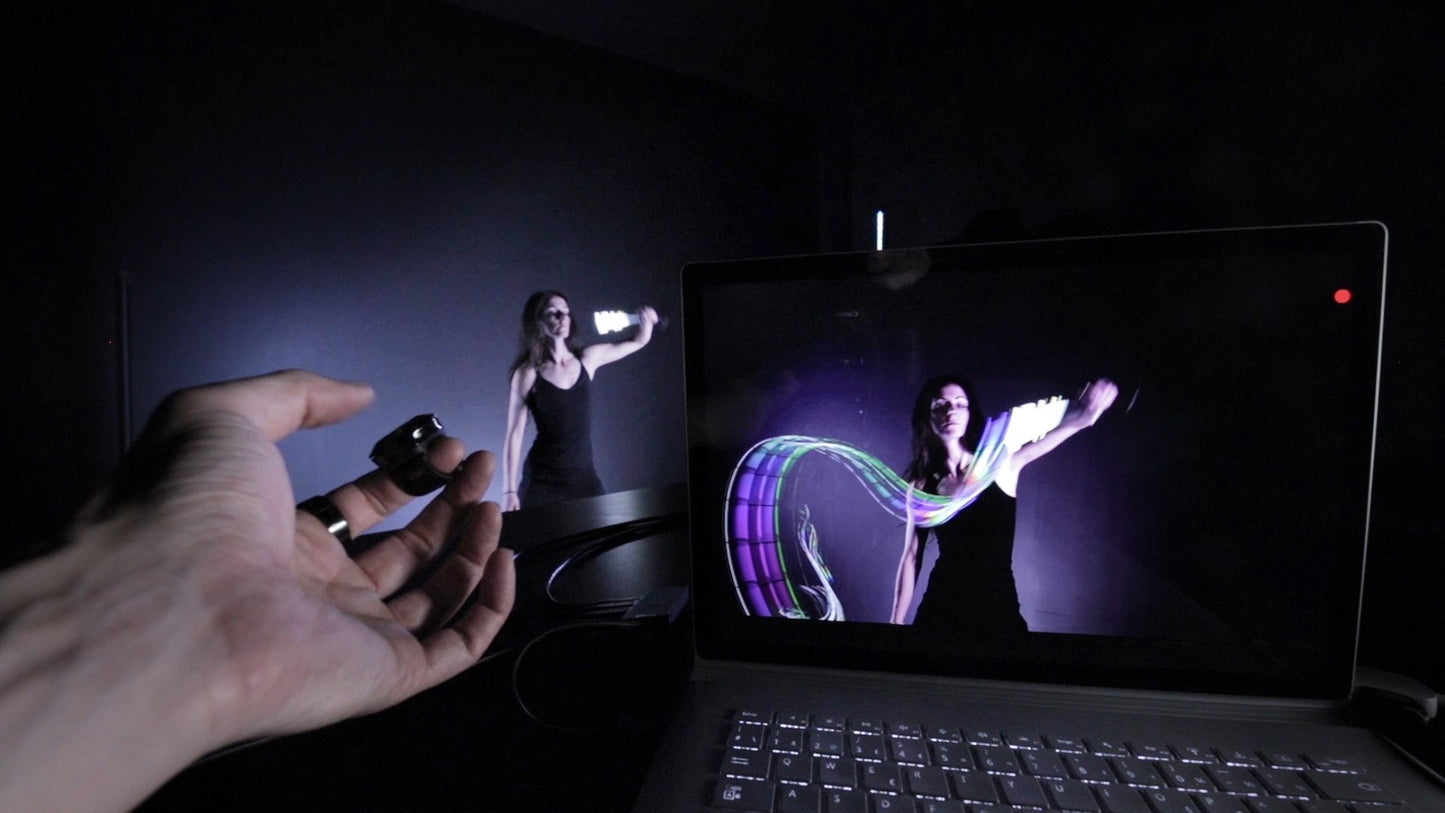 Virtual.ink - real-time video light-painting software