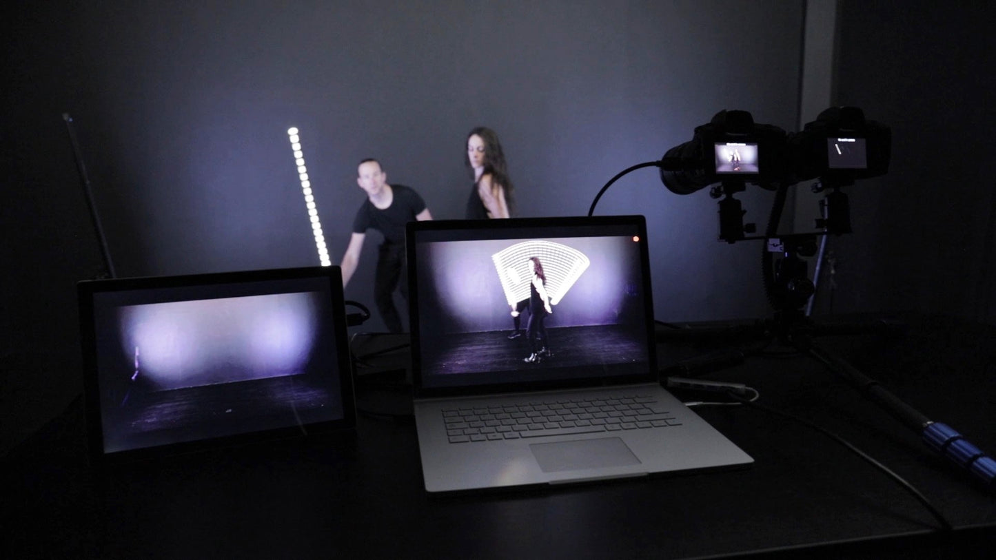 Virtual.ink - real-time video light-painting software