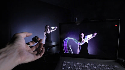 Virtual.ink - real-time video light-painting software